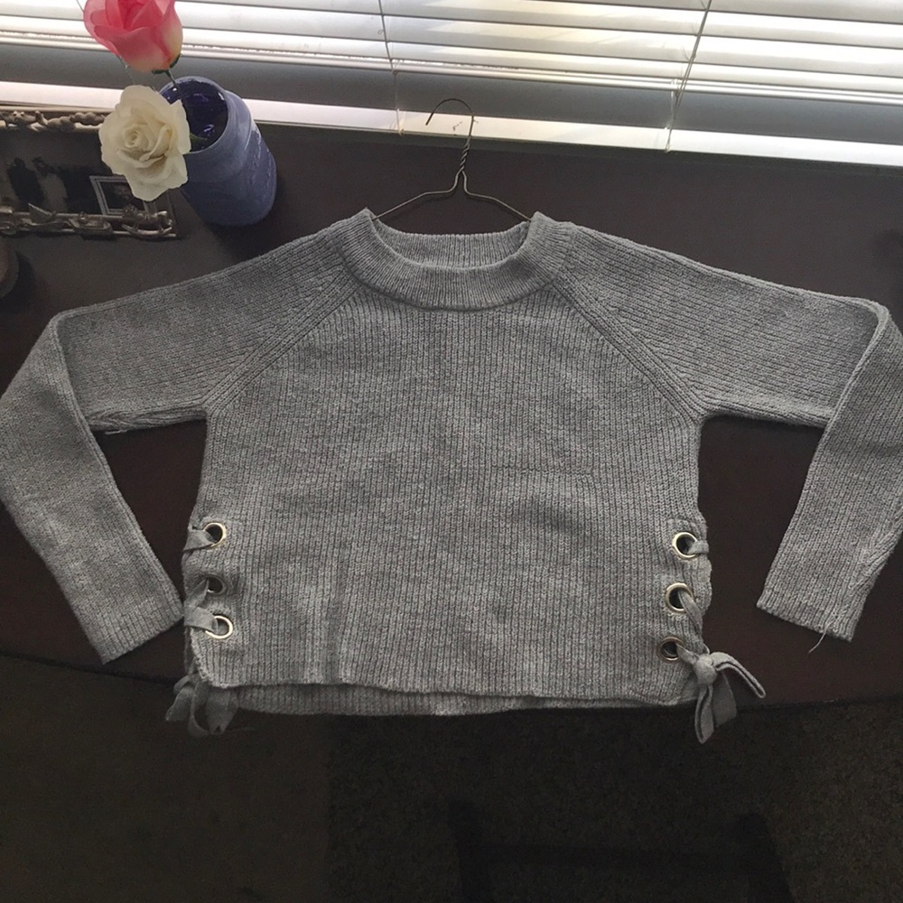 cropped sweater